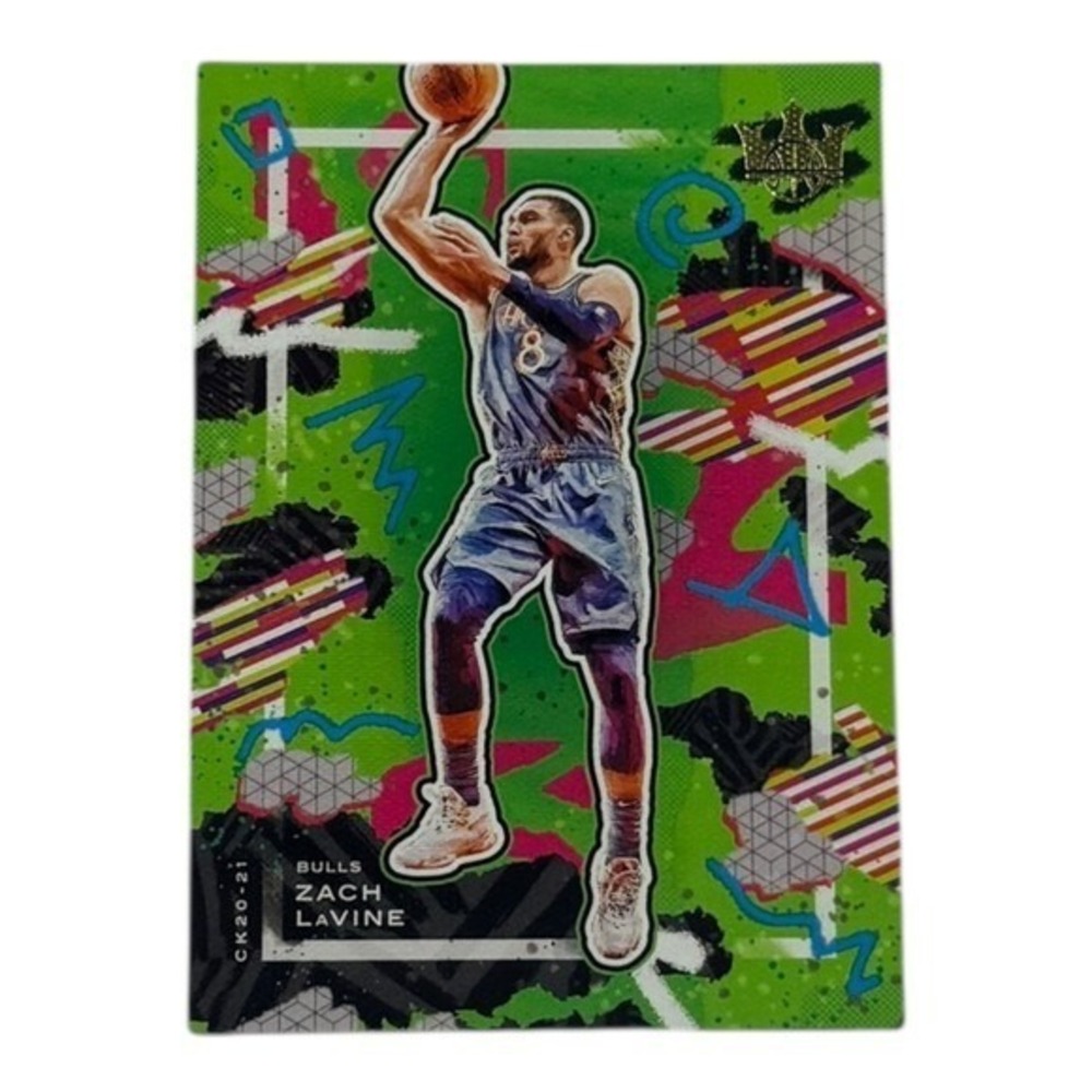 2020 2021 Panini Court Kings Zach Lavine Chicago Bulls Basketball‎ Card 10